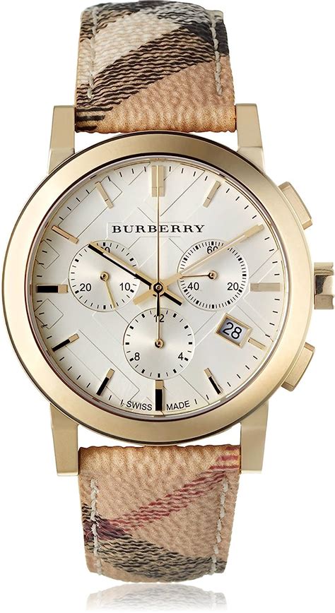 Burberry The City Chronograph White Dial Haymarket 